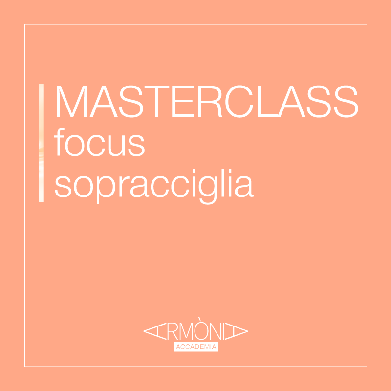 Masterclass focus sopracciglia presso Armònia Accademia